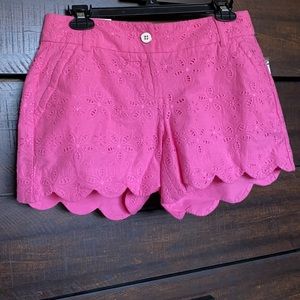 Crown & Ivy Shelby NWT Neon Pink Shorts Size 2